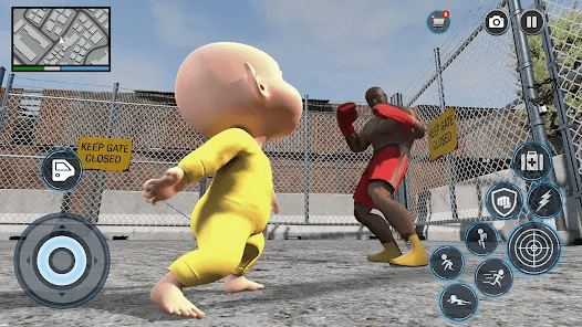 黄衣宝宝绳索英雄最新版(Baby Rope)