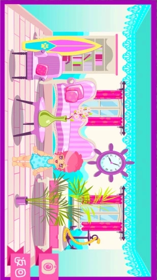 芭比公主城堡房间装饰