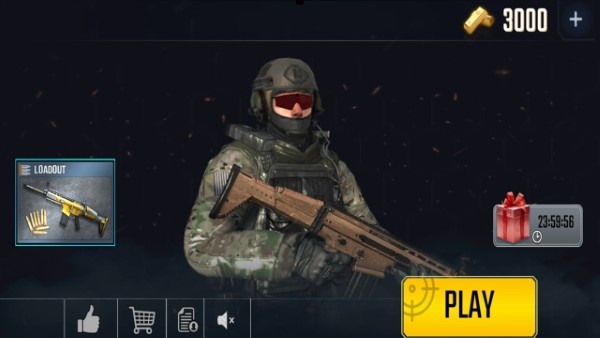 突击队罢工游戏(commando mission shooting games)