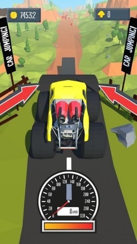 破坏车跳跃游戏