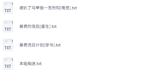 bl小说