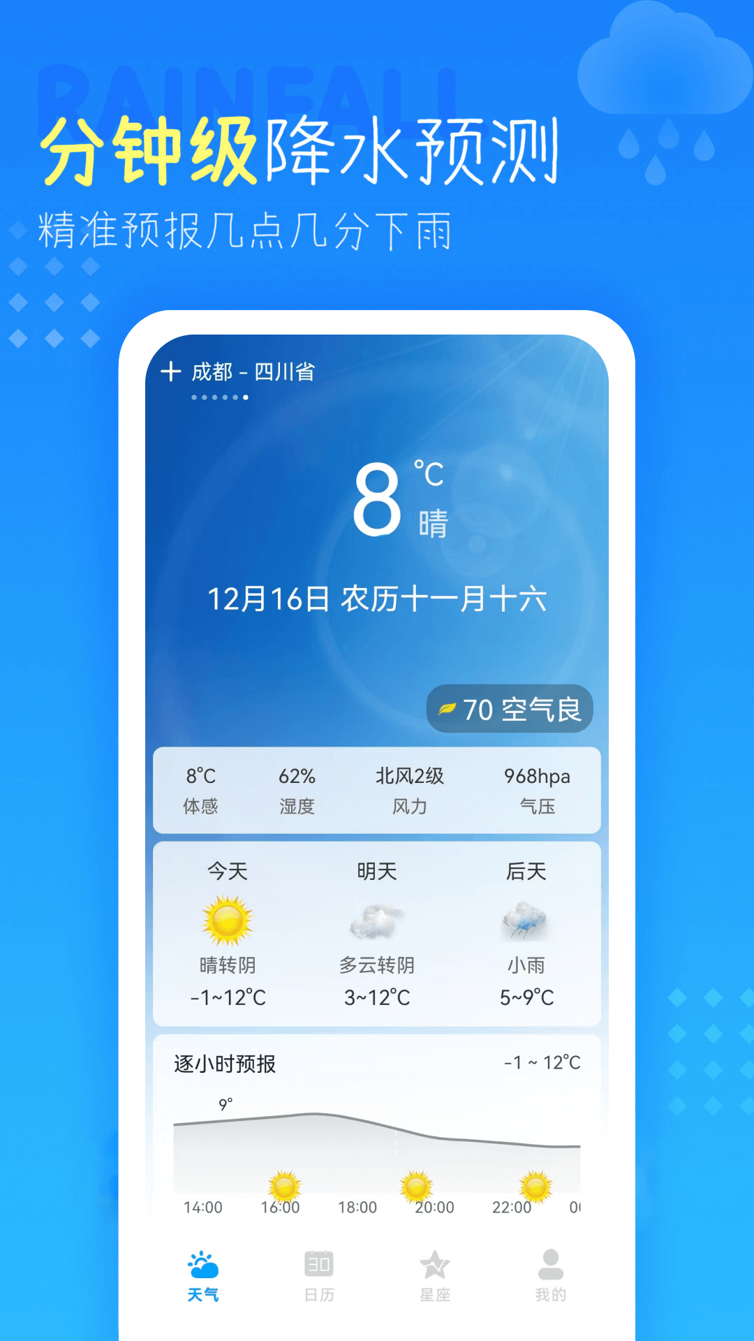 彩虹天气软件