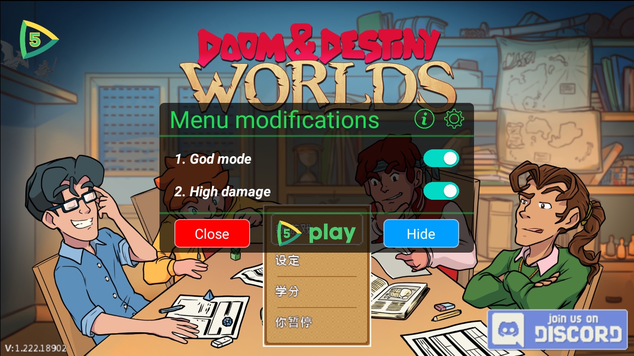 \"Doom & Destiny Worlds\"