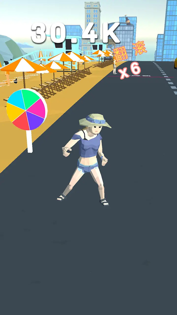 翻滚吧！小姐姐