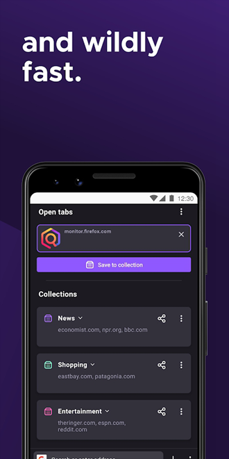 Firefox浏览器公开测试版 安卓版v10