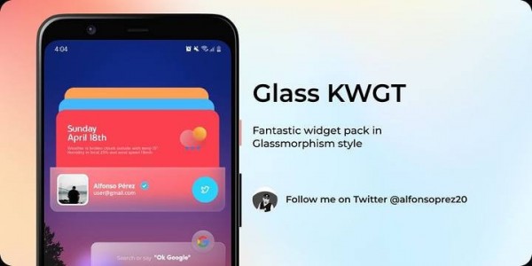 glass kwgt官方版