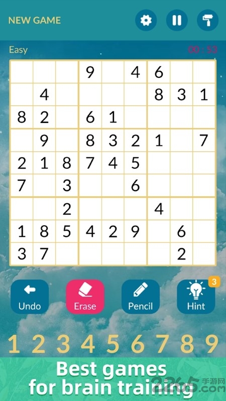 数独经典拼图游戏