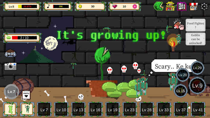 Plant Monster Simulator(饥饿的食人花)