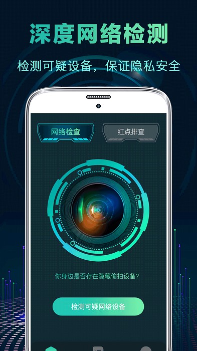 酒店摄像头探测器