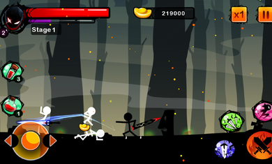 Stickman Ghost(火柴人幽灵忍者商店权限破解版)