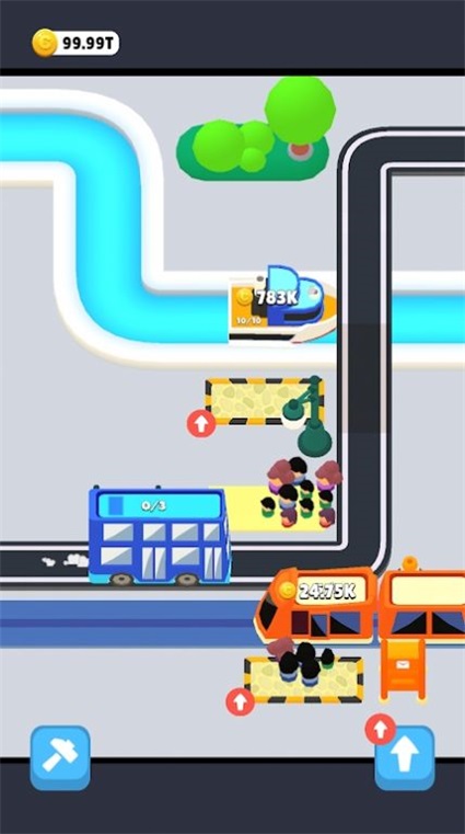 空闲地铁高峰时间Idle Rush Hour