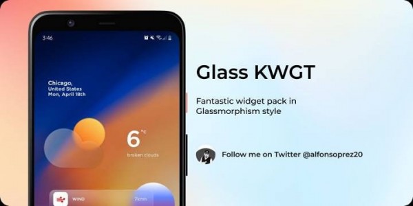 glass kwgt官方版