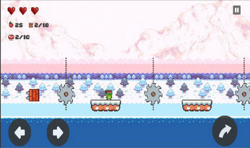 pixelPlatform(忍者青蛙冒险)