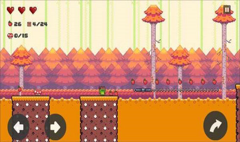 pixelPlatform(忍者青蛙冒险)