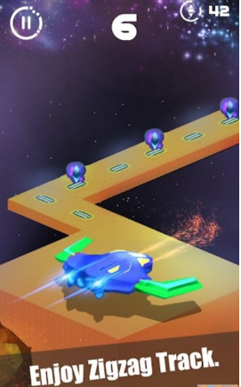 Zigzag Space Frontier(太空大冒险游戏)