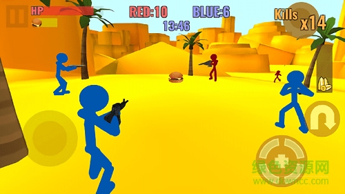 火柴人僵尸突袭