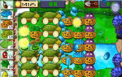 植物大战僵尸无限钻石长城版