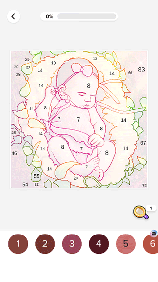 我会涂色