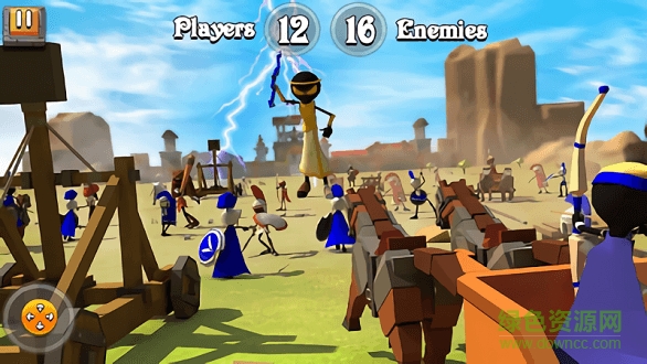 火柴人希腊勇士城堡战争