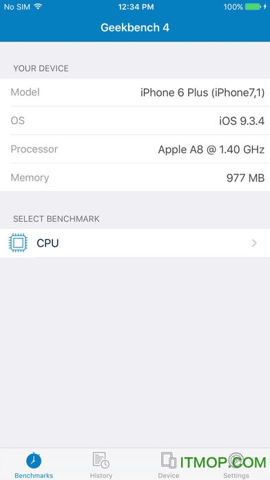 geekbench5苹果性能测试软件