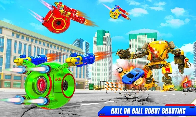 球球机器人汽车变形CGS - Robot Ball -2019