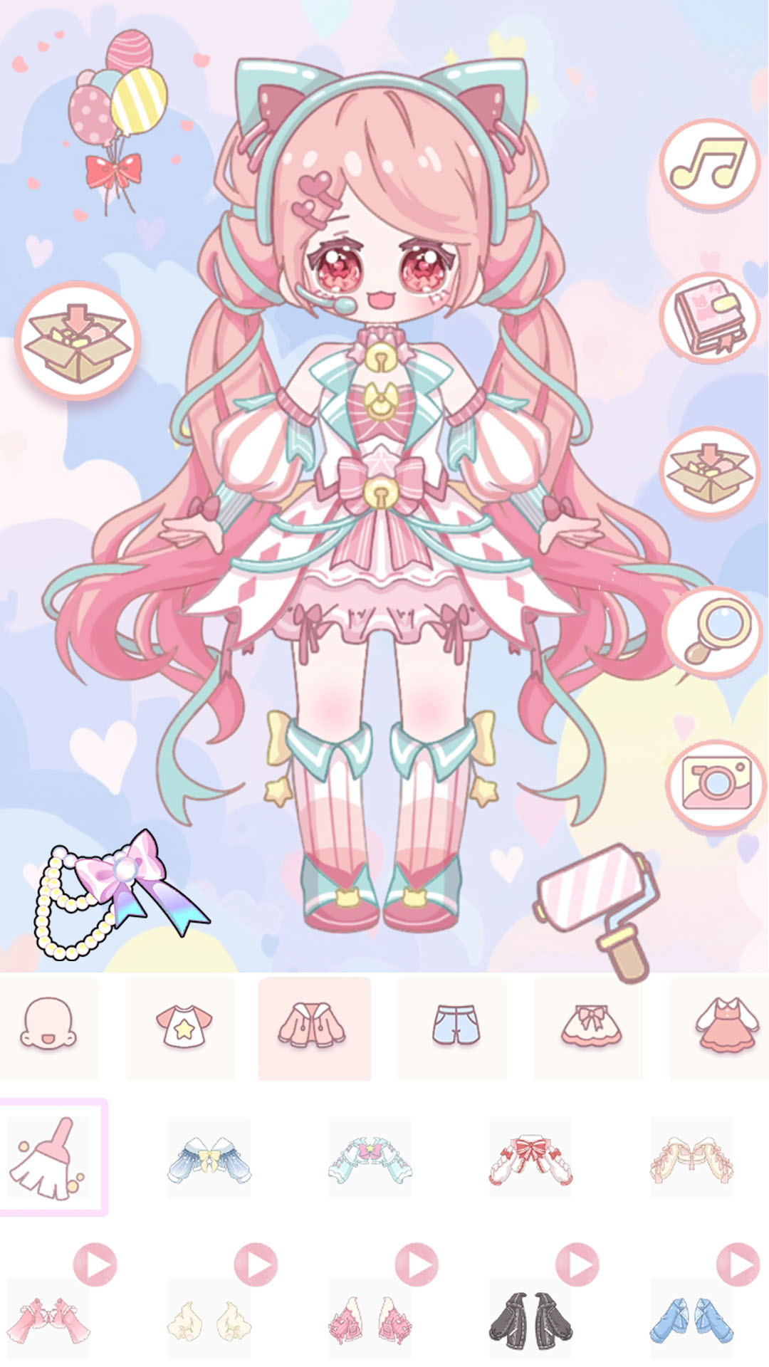 粉彩少女学院派