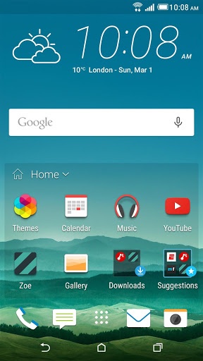 HTC Sense 首页
