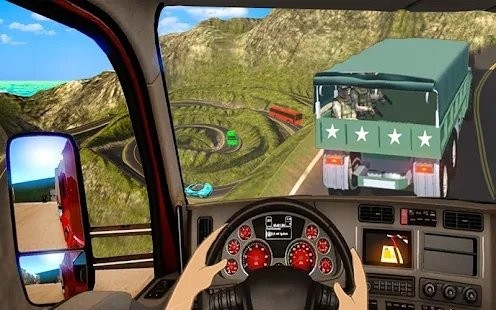 Drive Army Offroad Mountain Truck(陆军越野卡车司机)