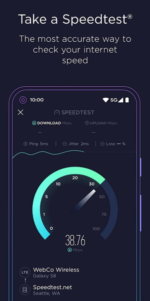 speedtest 在线测速