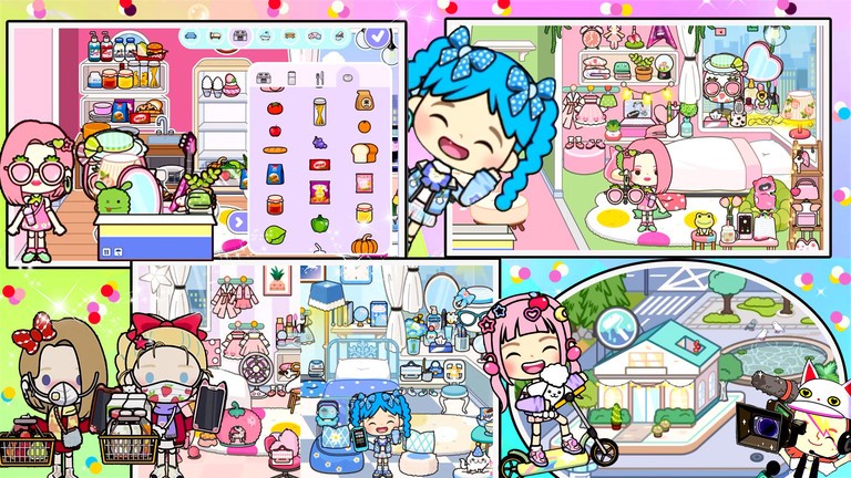 迷你城堡建筑小镇