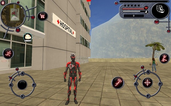 绳索英雄手机版官方版(rope hero)