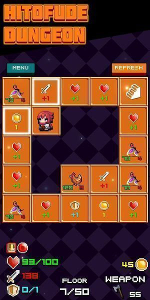 Hitofude Dungeon(一笔地牢无限金币版)
