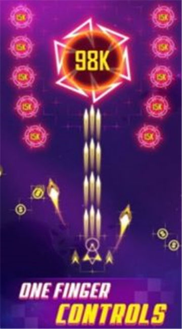 雷电战机飞行风暴（Geometry Wars）