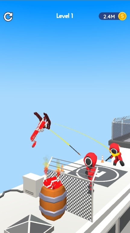 旋转中的枪(spinning gun)