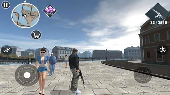迈阿密犯罪模拟器2最新版(Miami Crime Simulator 2)