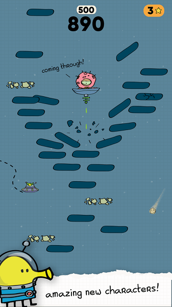 涂鸦跳跃2官方最新版(Doodle Jump 2)