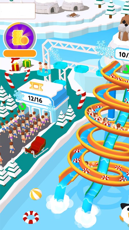 闲置水上滑梯 闲置水上滑梯