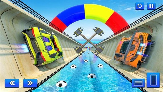 Water Surfing Car Stunts(水上车特技)