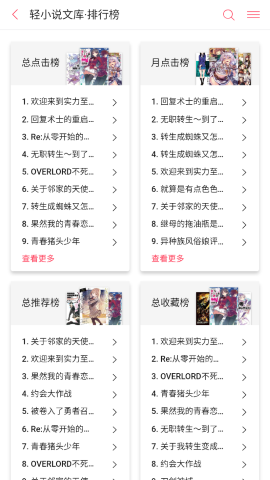 哔哩轻小说 小说免费阅读app