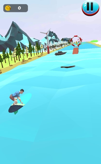 One Tap Surfer(一起来冲浪游戏)