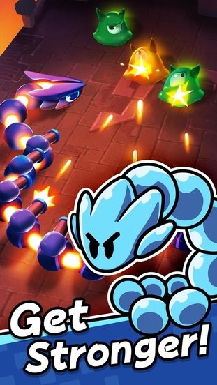 蛇蛇行者游戏最新版(Snake X Bullet Hell)