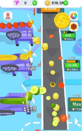 Idle Slice Factory（蔬菜片工厂大亨）