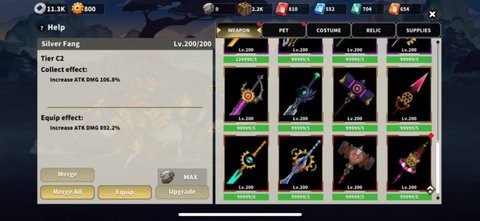 放置武器大师游戏iOS版