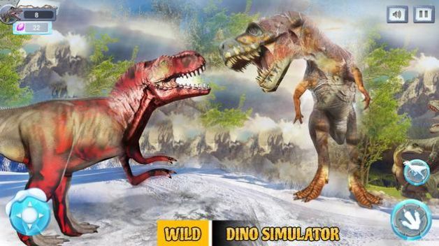恐龙动物战斗模拟器(Winter Dino Simulator 2022)