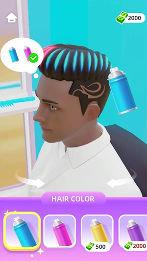 Color His Hair!
