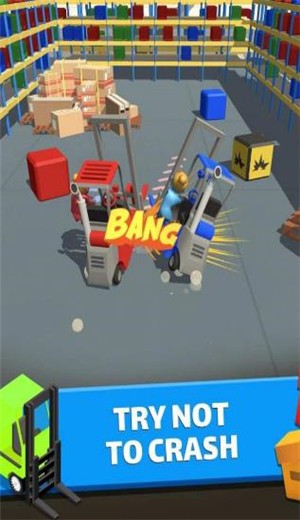 画线叉车 画线叉车