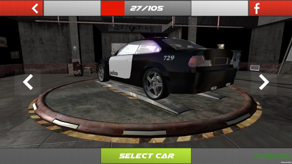 3d停车场停车警车版