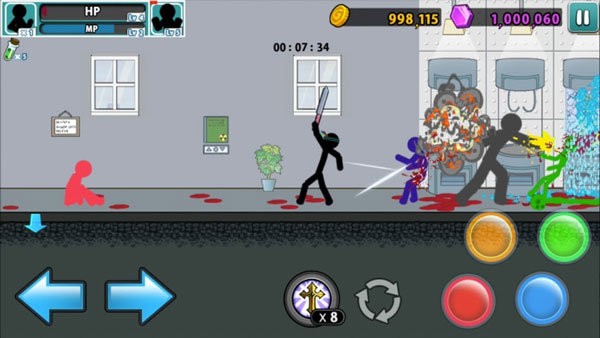 愤怒的火柴人5汉化版