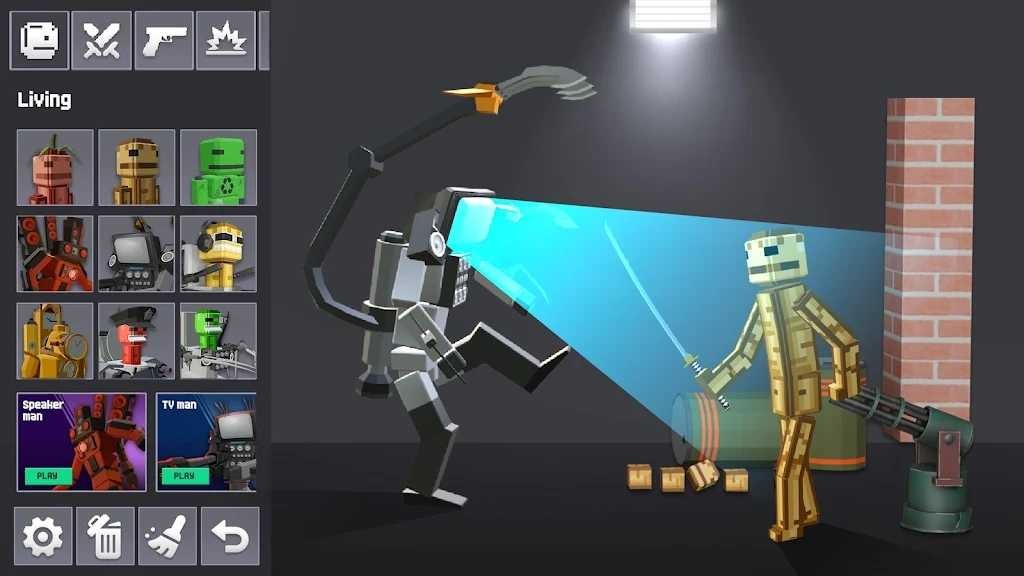 3D布娃娃游乐场沙盒