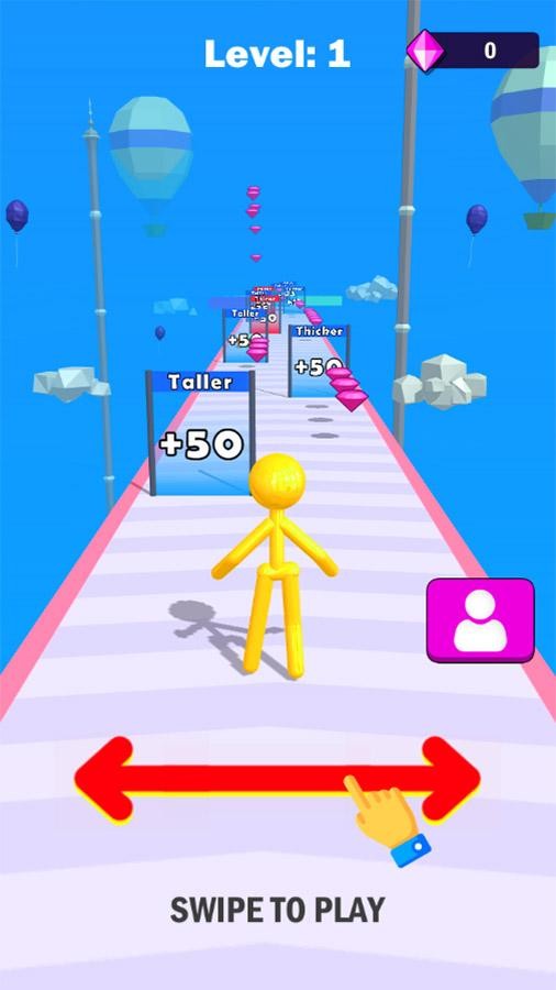 高大男子跑酷竞赛(Tall Man Run Race 3D)